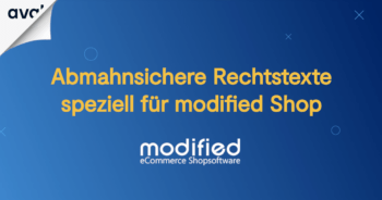 modified shop rechtstexte