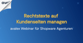 shopware rechtstexte