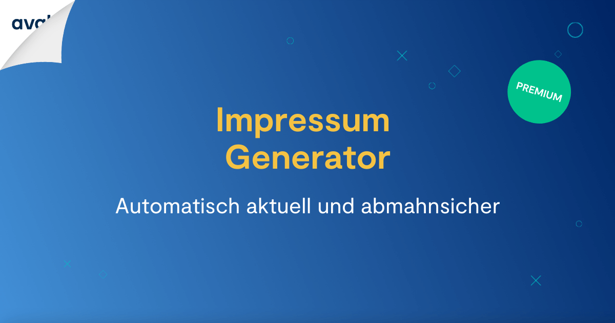 impressum generator 2024